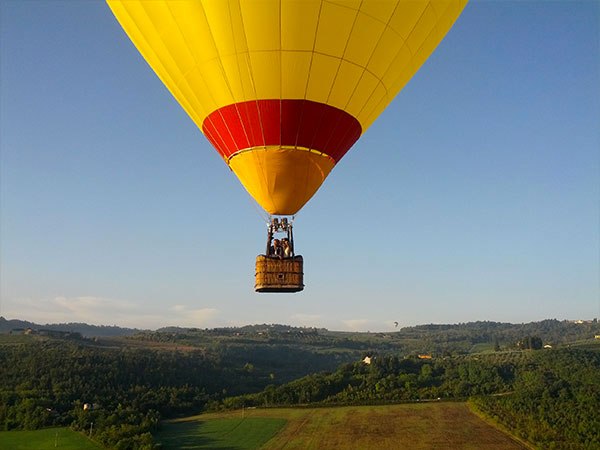 addio al nubilato addio al celibato mongolfiera